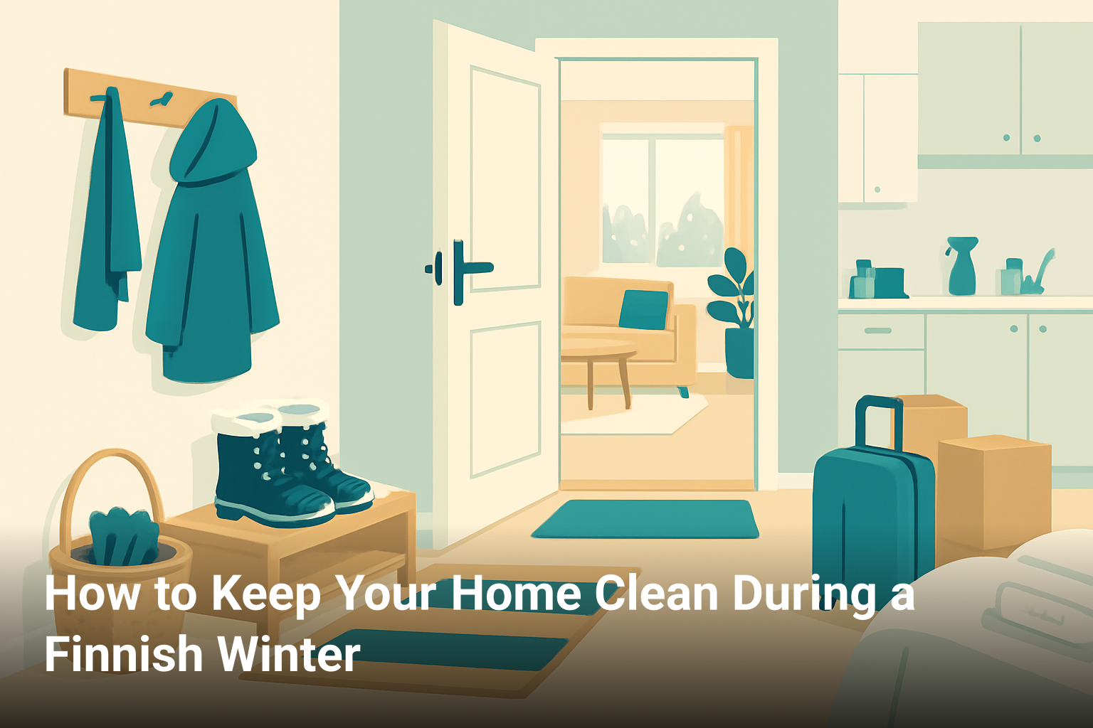 How to Keep Your Home Clean During a Finnish Winter