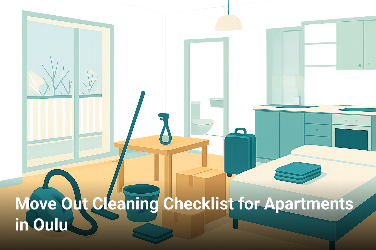 Move Out Cleaning Checklist for Apartments in Oulu