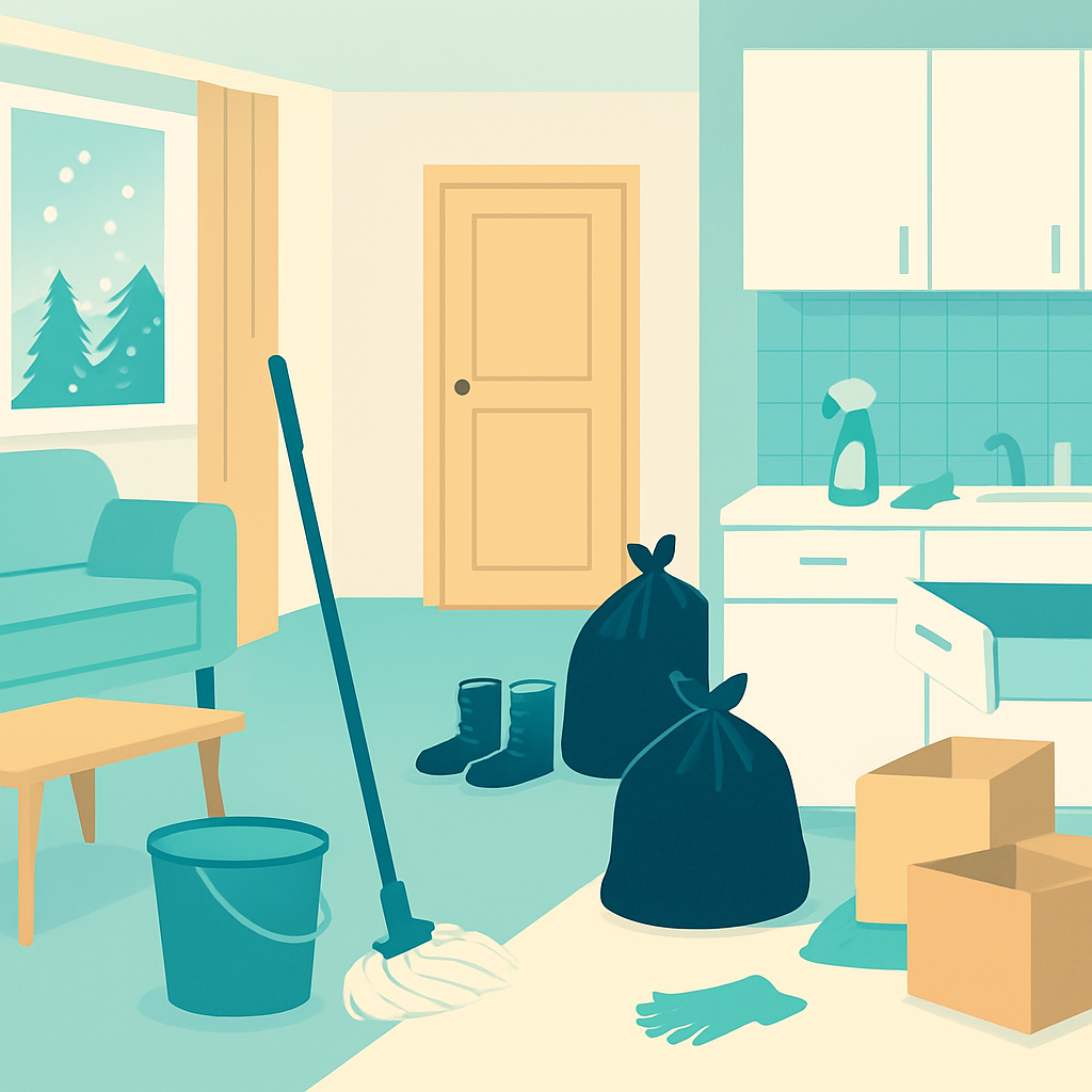 Move Out Cleaning Checklist for Apartments in Oulu
